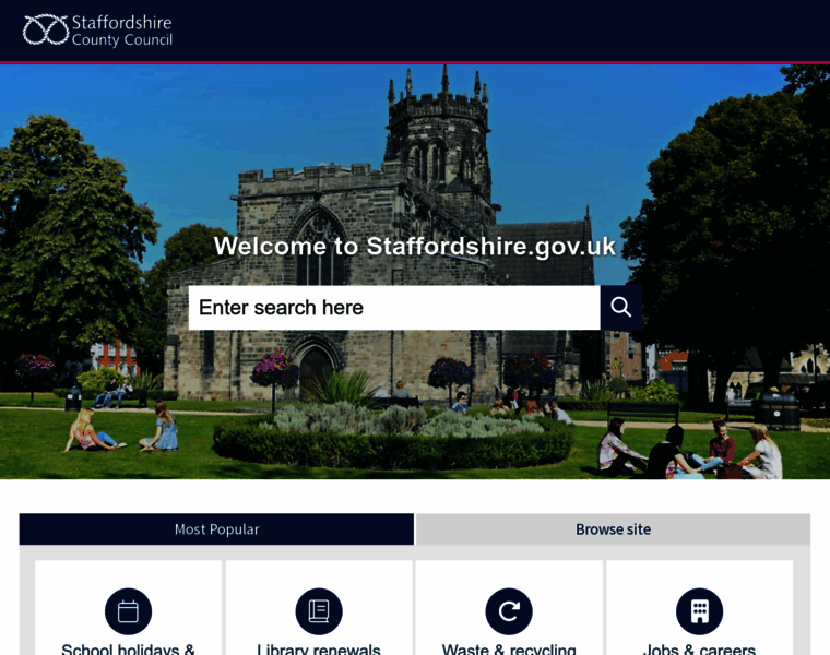 Staffordshire.gov.uk thumbnail Staffordshire.gov.uk thumbnail