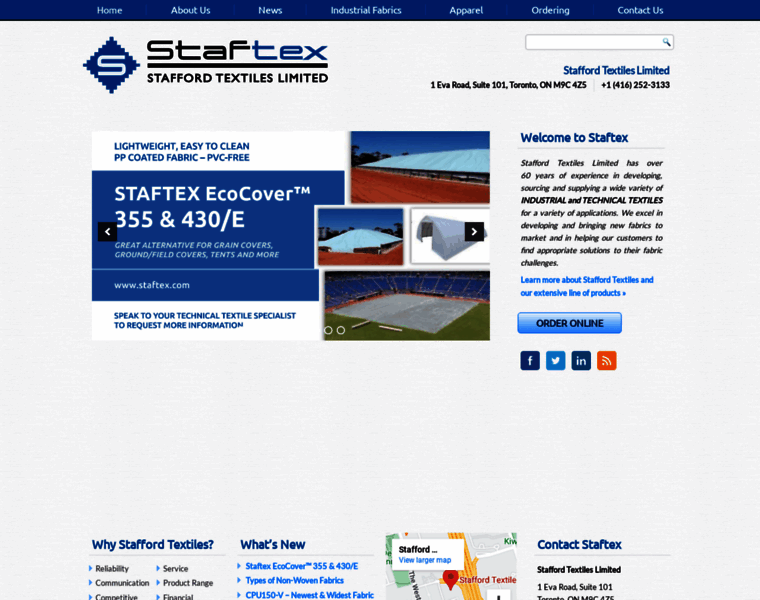 Staftex.com thumbnail