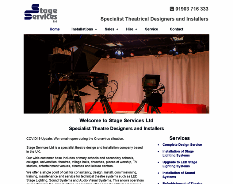 Stage-services.co.uk thumbnail