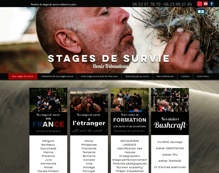 Stage-survie-tribaudeau.com thumbnail
