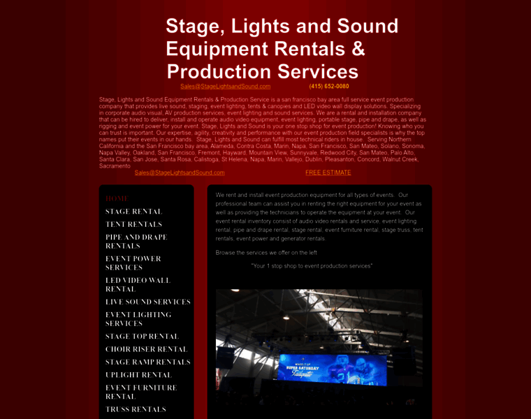 Stagelightsandsound.com thumbnail