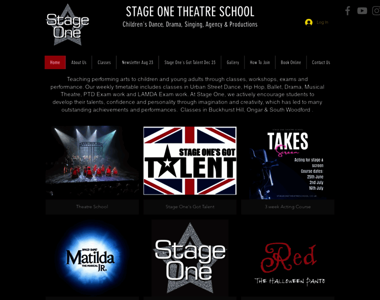 Stageonetheatreschool.co.uk thumbnail