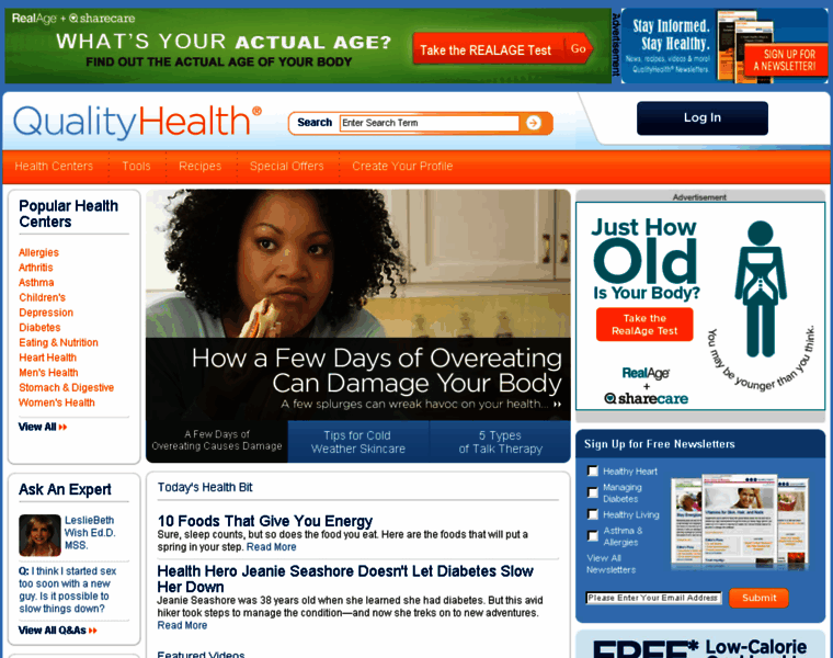 Staging.qualityhealth.com thumbnail