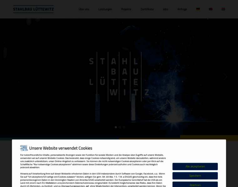 Stahlbau-luettewitz.de thumbnail