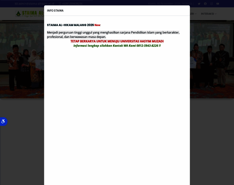 Staima-alhikam.ac.id thumbnail