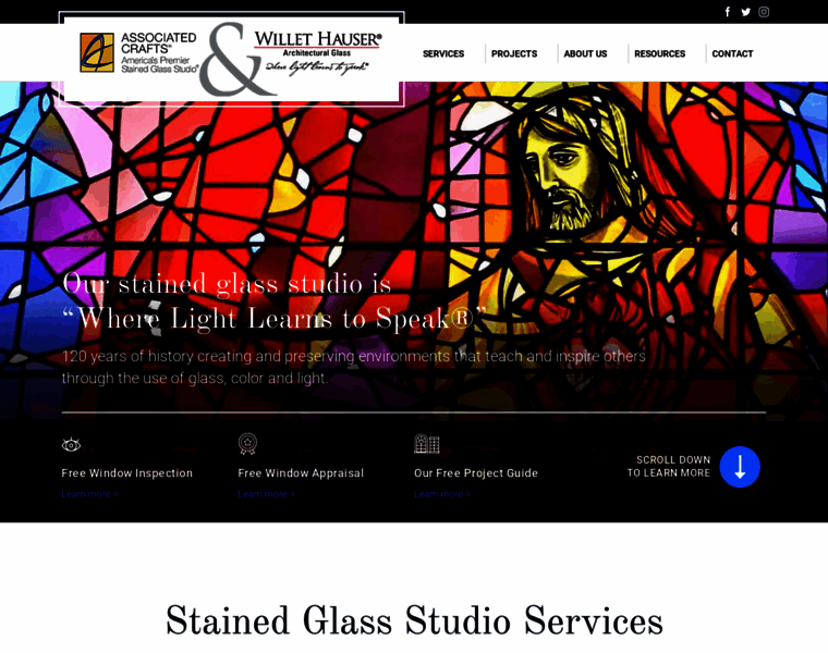 Stained-glass-window.us thumbnail