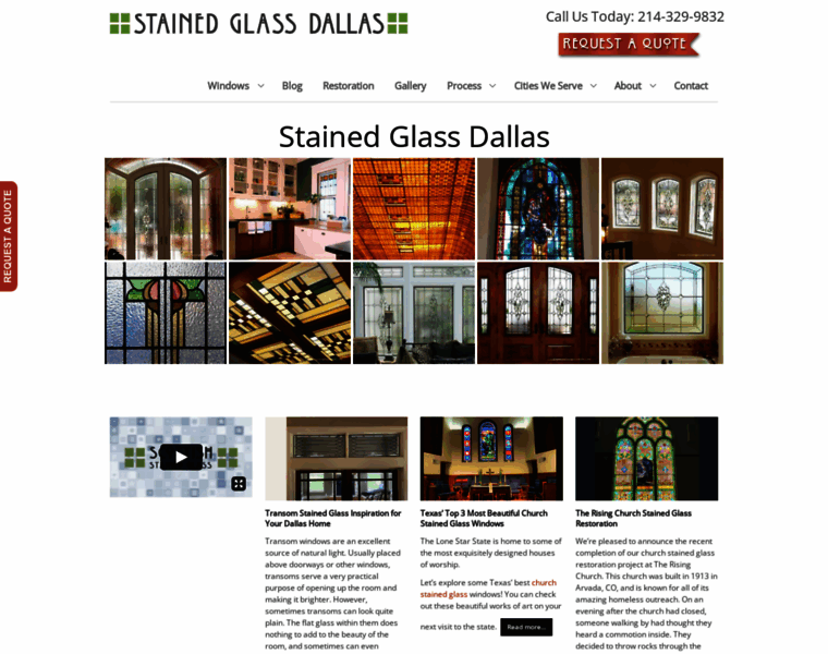 Stainedglassdallas.com thumbnail