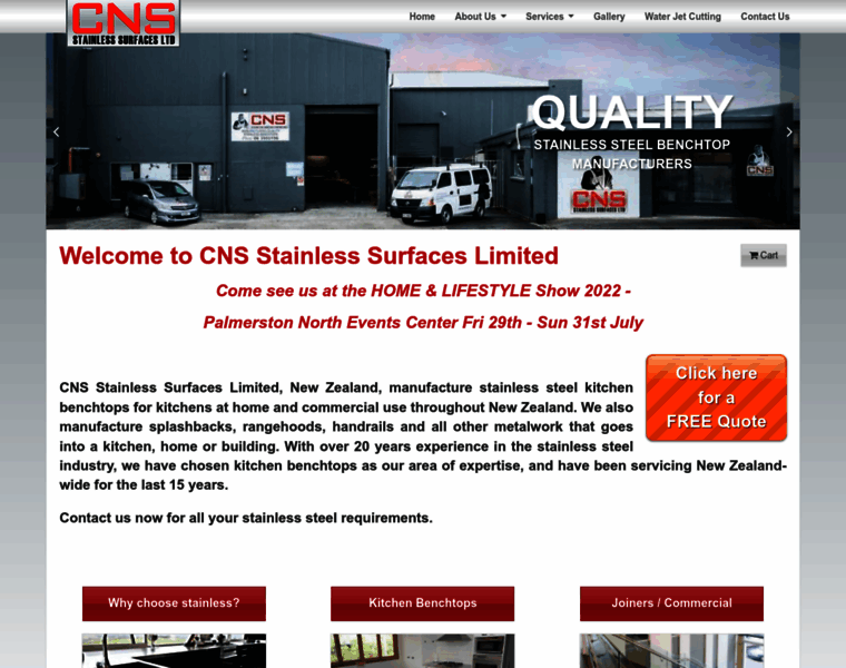Stainlessbenchtops.co.nz thumbnail