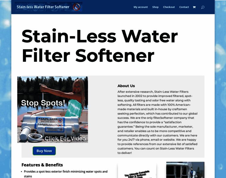 Stainlesswaterfilters.com thumbnail