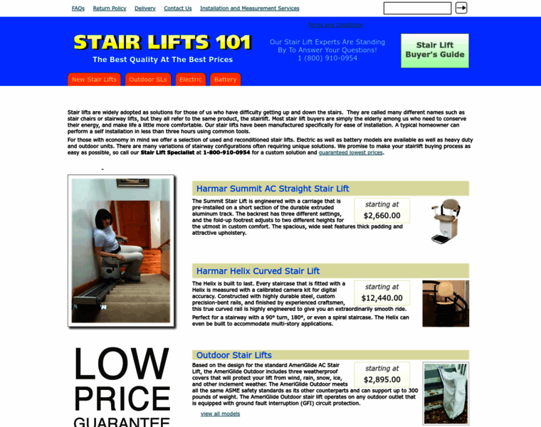 Stair-lifts-101.com thumbnail