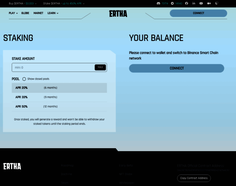 Staking.ertha.io thumbnail