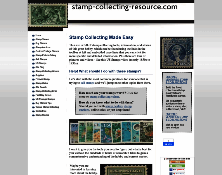 Stamp-collecting-resource.com thumbnail
