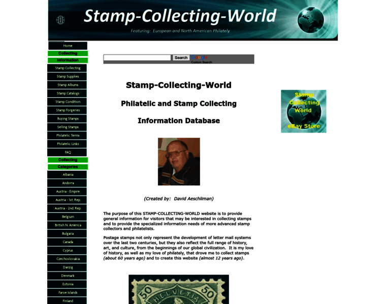 Stamp-collecting-world.com thumbnail