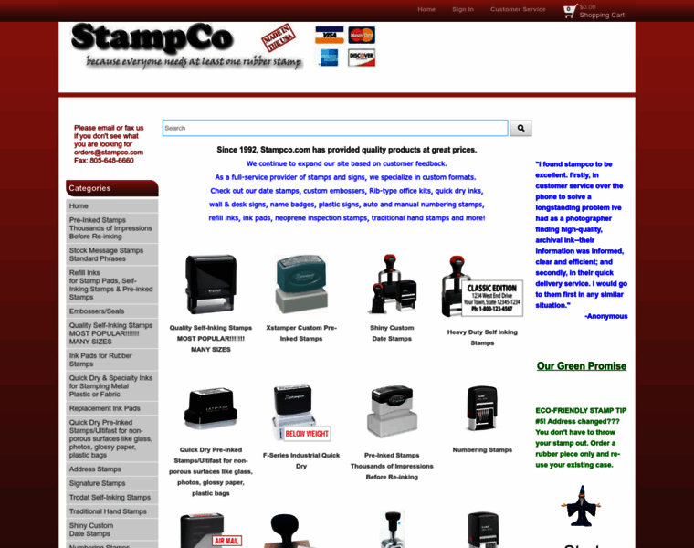 Stampco.com thumbnail