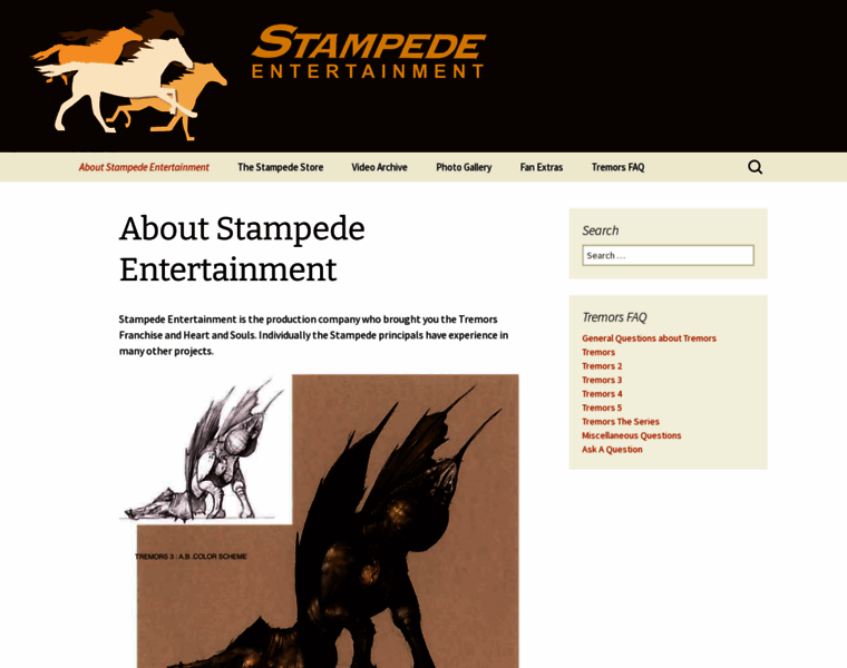 Stampede-entertainment.com thumbnail