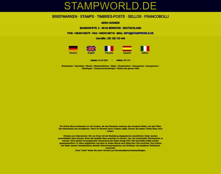 Stampworld.de thumbnail