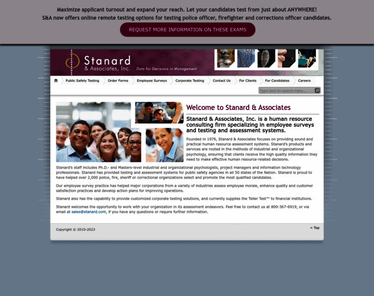 Stanard.com thumbnail