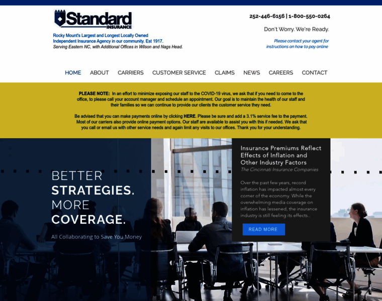 Standardins.com thumbnail