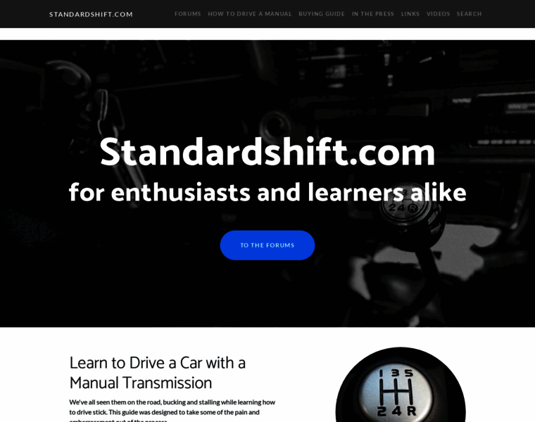 Standardshift.com thumbnail