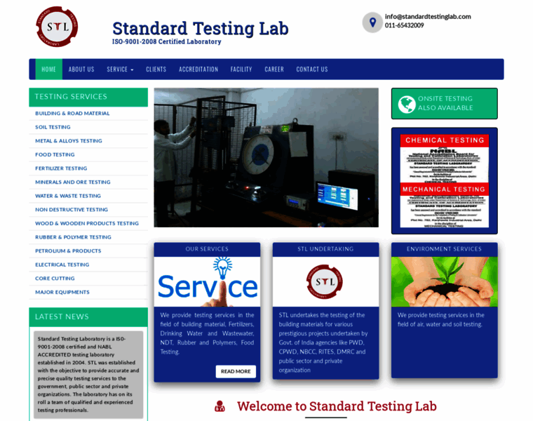 Standardtestinglab.com thumbnail