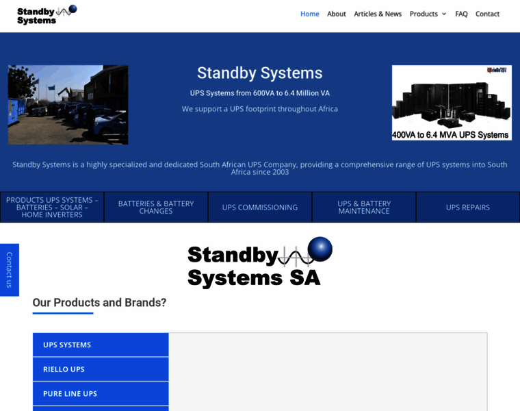 Standbysystems.co.za thumbnail