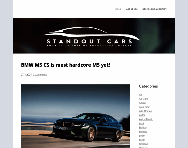 Standoutcars.com thumbnail