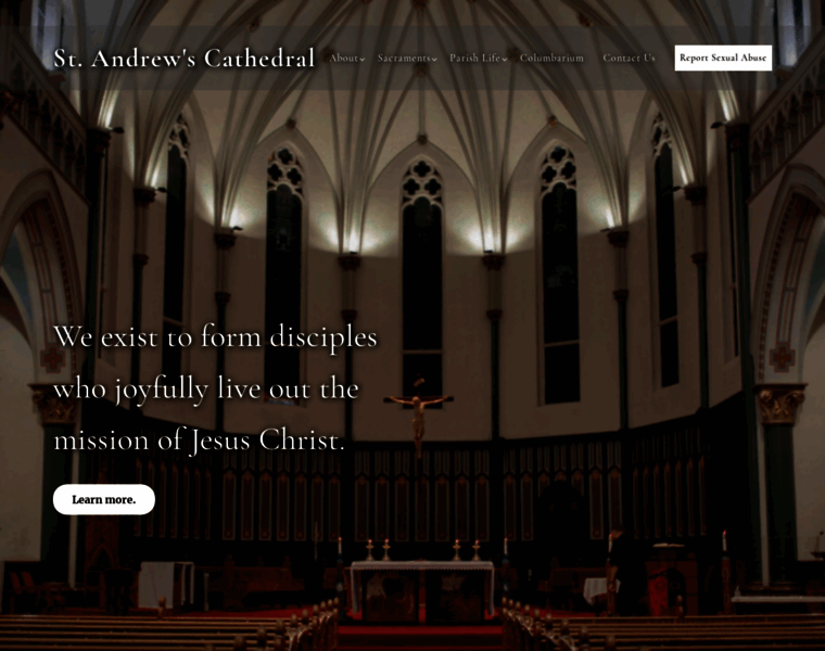 Standrewscathedral.com thumbnail