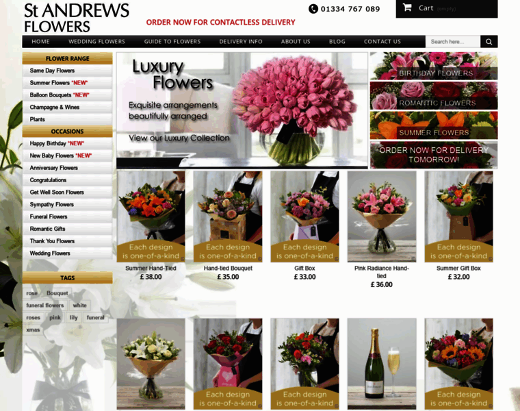 Standrewsflowers.co.uk thumbnail