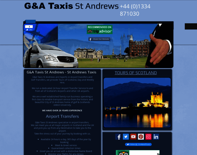Standrewstaxis.co.uk thumbnail