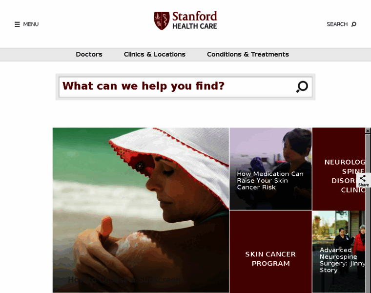Stanfordmed.org thumbnail