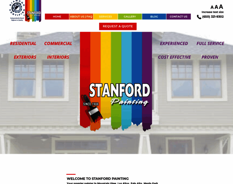 Stanfordpainting.com thumbnail