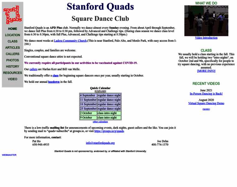 Stanfordquads.org thumbnail