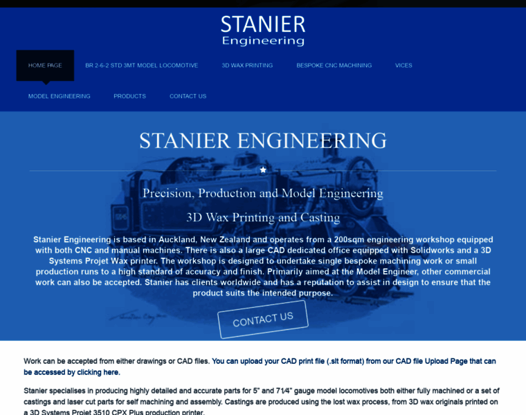 Stanier-engineering.com thumbnail