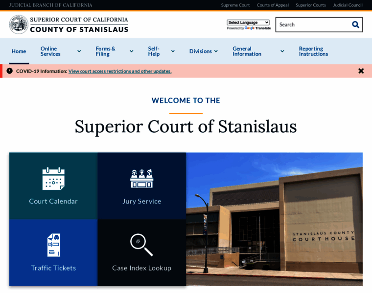 Stanislaus.courts.ca.gov thumbnail