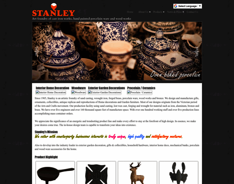 Stanleycastiron.com thumbnail