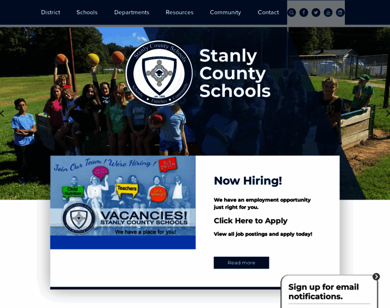 Stanlycountyschools.org thumbnail