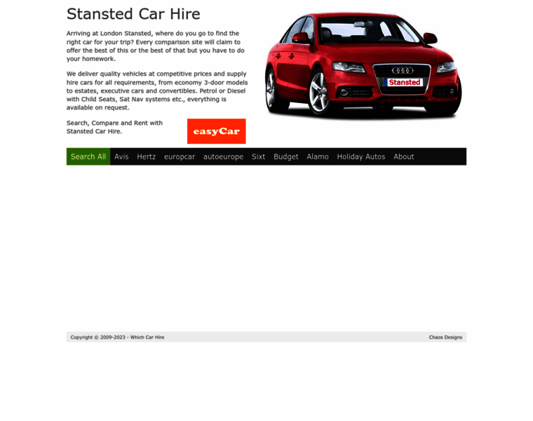 Stanstedcarhire.com thumbnail