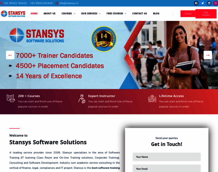 Stansys.co.in thumbnail