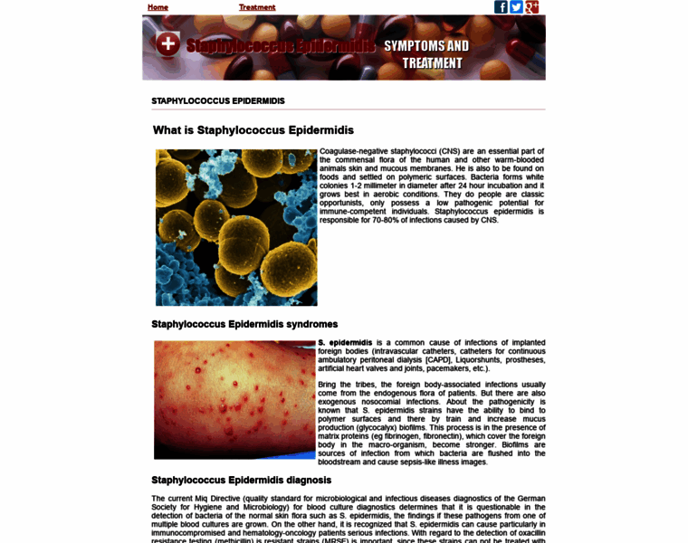 Staphylococcusepidermidis.org thumbnail