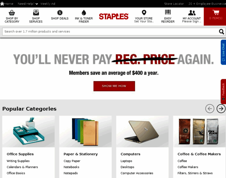 Staples.com thumbnail Staples.com thumbnail