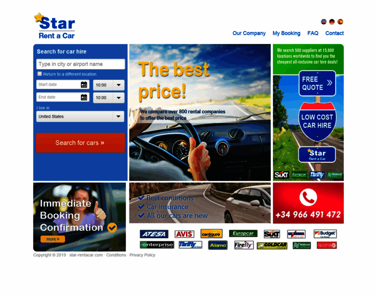 Star-rentacar.com thumbnail