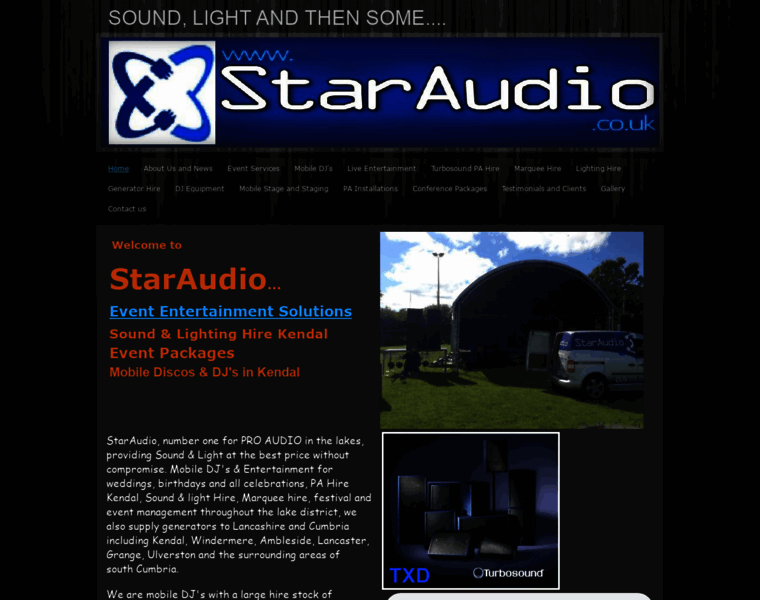 Staraudio.co.uk thumbnail