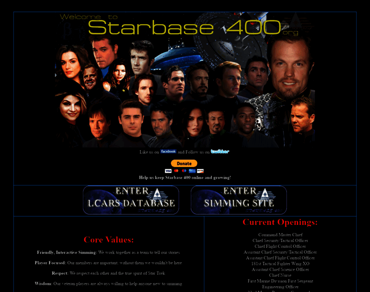 Starbase400.org thumbnail
