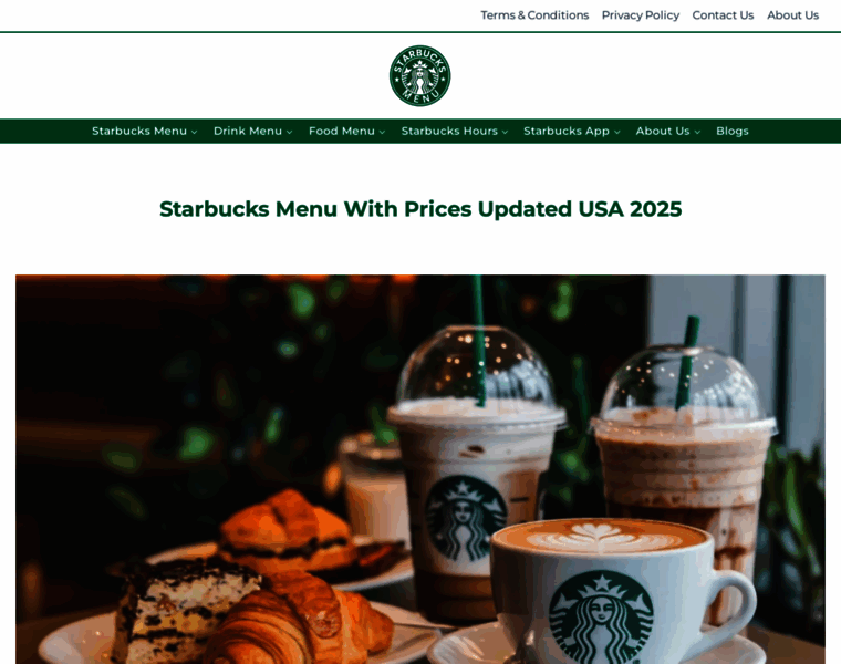 Starbuckmenu.us thumbnail
