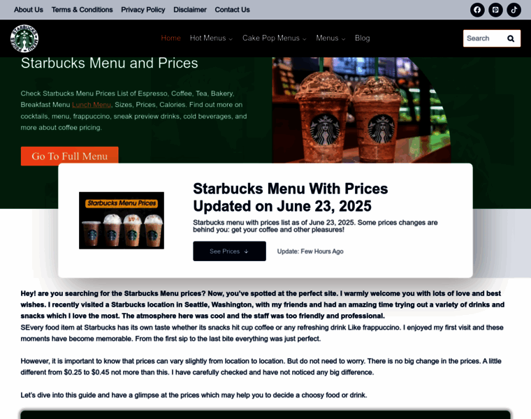 Starbucks-menuprices.com thumbnail Starbucks-menuprices.com thumbnail