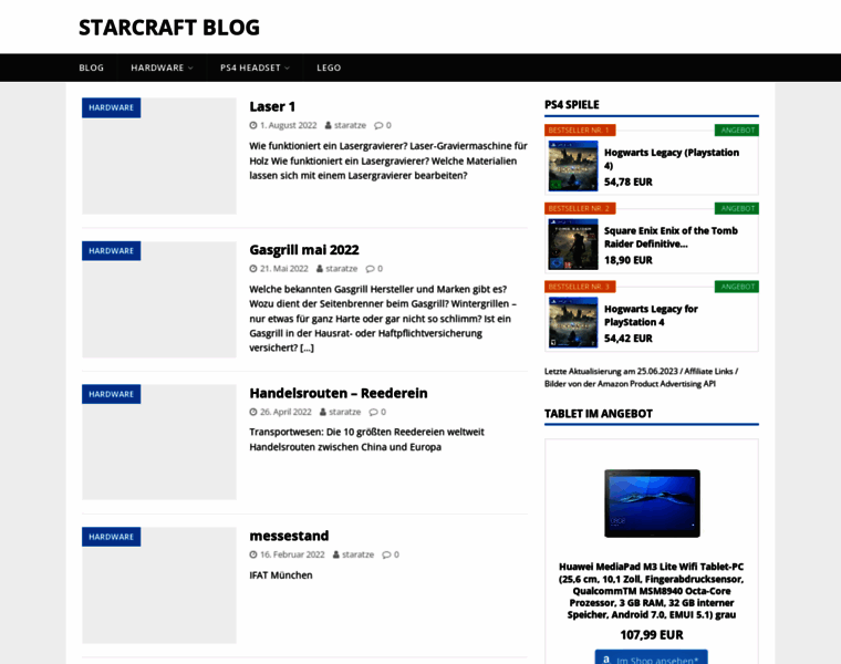 Starcraft-blog.de thumbnail