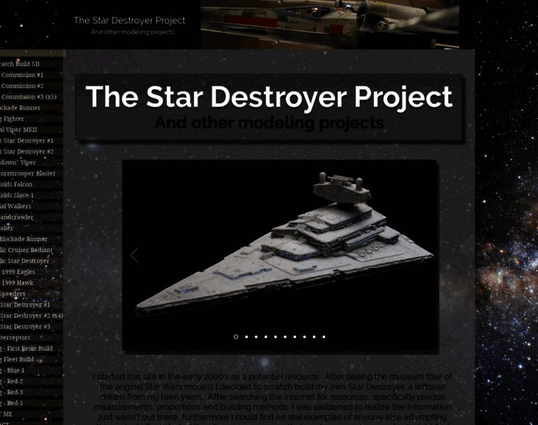 Stardestroyerproject.com thumbnail