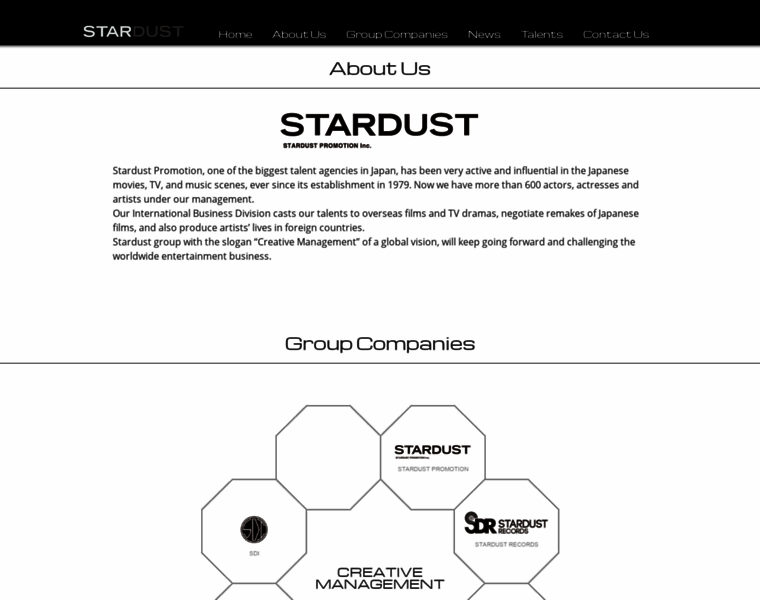 Stardustgroup.jp thumbnail