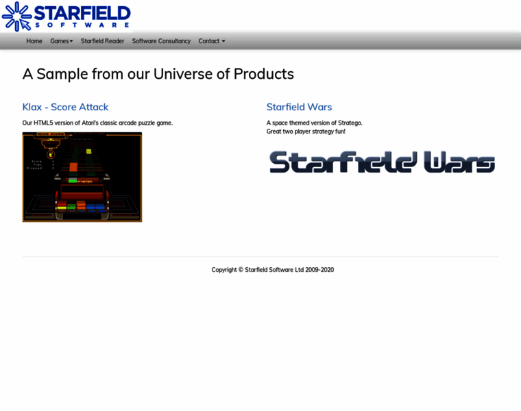 Starfieldsoftware.co.uk thumbnail