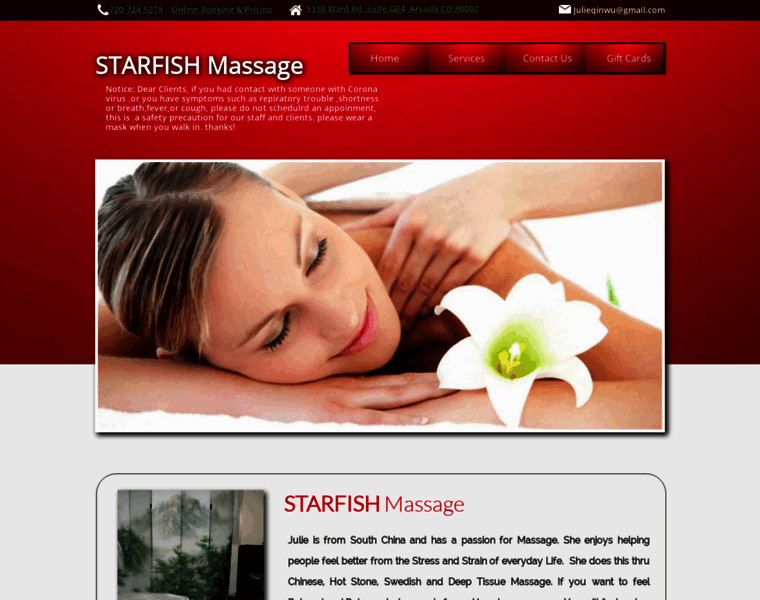 Starfishmassage.org thumbnail